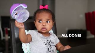Interview With A 10-Month-Old | How To Use A Sippy Cup