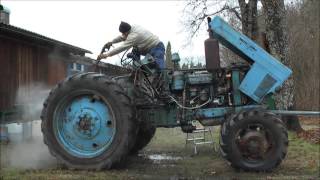Belarus MTZ-82 restoration project. Part 1 | Removing the Old Cab and Cleaning