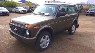 2016 Lada Niva Urban 4x4. Start Up, Engine, and In Depth Tour.