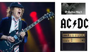 Guitar Rig 5 ACDC Preset (Back İn Black,Highway to hell etc...)