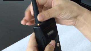 Anti-Spy Hidden Wireless RF Bug Detector,Cellular Phone Detector,Tracer Finder（TG-007Mini）