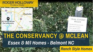 Ranch Style Homes in Charlotte Area [The Conservancy at McLean, Belmont NC]