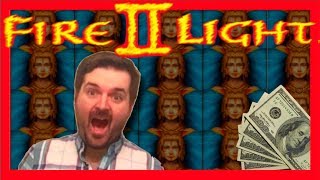 This Slot Is An ATM! SDGuy Can't Lose On Fire Light II Slot Machine! ?Slot Machine Bonus Big Wins!