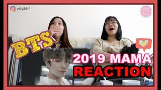 【Reaction】2019MAMA BTS(방탄소년단)N.O.&We are bulletproof pt.2&Boy With Luv&소우주&Dionysus｜Po's Closet