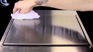 Preparing the Anti-Griddle® Surface for Use