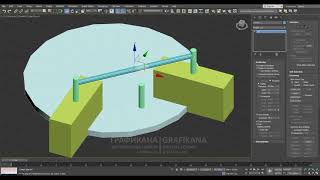 3ds Max | "Хитрый" механизм | Создание механической анимации.