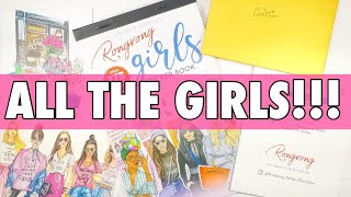 NEW RELEASE LIMITED EDITION RONG RONG PLANNER STICKER BOOK UNBOXING + FLIP THROUGH