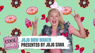 Cool Maker | JoJo Siwa presents the JoJo Bow Maker!