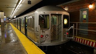 MTA New York City Subway : R42 Subway Cars Return To The (M) Line [ BMT Myrtle Avenue Line ]