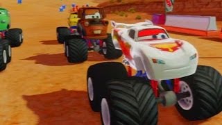 Cars Alive! Disney Infinity Gameplay -  Silver Lightning McQueen