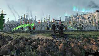 Total War Warhammer II Massive Skaven vs High Elf Siege Battle