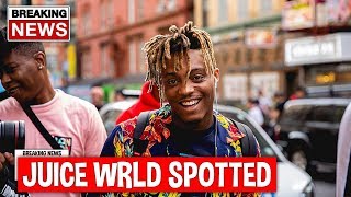 Juice Wrld Spotted Coming Out Of Hiding...