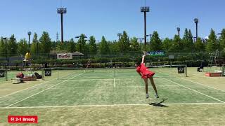 【ITF軽井沢/QF】林恵里奈(福井県スポーツ協会) 対 Naomi Broady(イギリス) 軽井沢国際女子 2019 シングルス準々決勝
