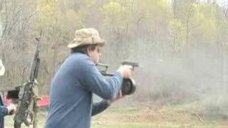 Auto Glock with Drum Magazine