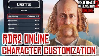 Red Dead Redemption 2 Online - Full Character Customization (RDR2 Online Character Customization)