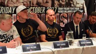 MATTY ASKIN v STEPHEN SIMMONS / GARY CORNISH v SAM SEXTON - OFFICIAL PRESS CONFERENCE FULL UNDERCARD