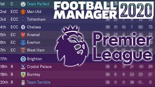 I Put a Perfect Team & Terrible Team in the Premier League and This Happened... | FM20 Experiment