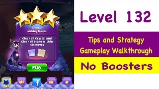 Bejeweled Stars Level 132 Tips and Strategy Gameplay Walkthrough No Boosters