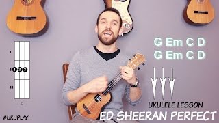 Perfect - Ed Sheeran Ukulele Tutorial (MusicSheet Link)