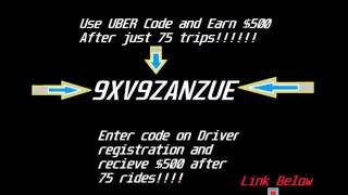 UBER Driver code *$500* BONUS!!!!!  LOOK!!!!