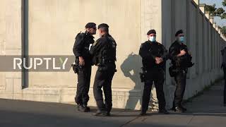 Germany: Antifa protest in Dresden as trial of suspected left-wing extremist kicks off