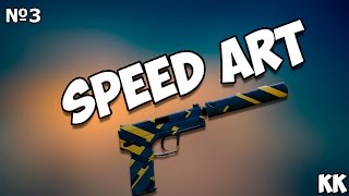 SPEED ART USP-S (для CS:GO и Garry s mod)