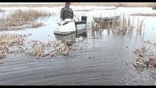 Чуть не утопили буран в болоте на открытии весенней охоте 2019!