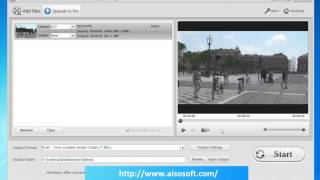 Free MTS to M4A converter - MTS File Converter Freeware - Converting MTS to M4A