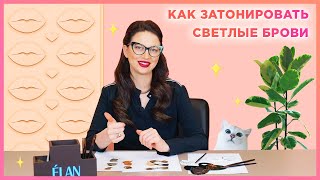 Окрашивание светлых волос| Как не перетемнить брови и нейтрализовать нежелательный оттенок