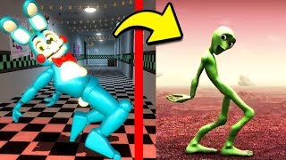 ЧТО БУДЕТ ЕСЛИ АНИМАТРОНИК ПРЕВРАТИЛСЯ В ЗЕЛЕНЫЙ ЧЕЛОВЕК И ТАНЦУЕТ FNAF ФНАФ Видео Майнкрафт Мультик