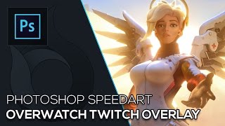 Overwatch Twitch Overlay | Photoshop Speedart | Wildfire Graphics