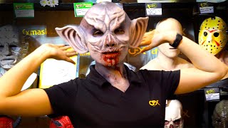 Silicone Mask by CFX | Bathory Female Dracul SPFX Mask at Halloween Expo 2020