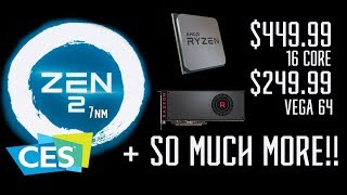 AMD is going to OWN CES 2019 (bye bye intel + nvidia market share)