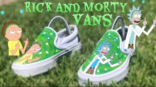 CUSTOMIZE RICK AND MORTY VANS // SPEED UP