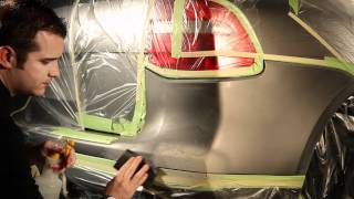 Porsche Cayenne Bumper Repair and Blending Technique