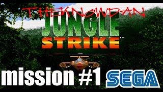 Jungle Strike  Прохождение 1 часть (SEGA)