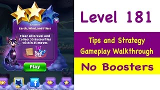 Bejeweled Stars Level 181 Tips and Strategy Gameplay Walkthrough No Boosters