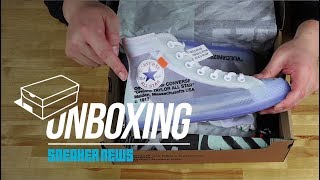 Off White Converse Chuck Taylor Unboxing + Review