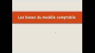 1. Les bases du modèle comptable 1.3 L'enregistrement des flux