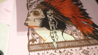 Discolor Ink Solution Printing on Dark and Color T-shirt,DTG Printer