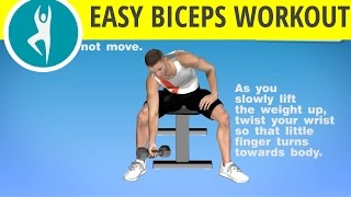 Arms Exercises at Home for Biceps