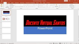 Presentaciones en PowerPoint parte 1, pestaña inicio.