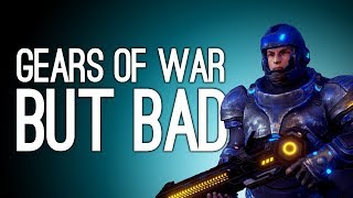 Let's Play Gene Rain: WHAT IF GEARS OF WAR BUT BAD (Gene Rain Gameplay)