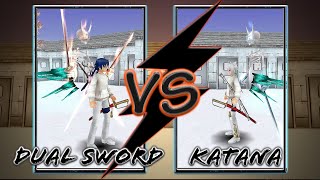 My Dual Sword vs Katana Build! Modestia vs Proto Clarity Sword! Solo Battle! - Toram Online