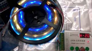 programmable_smart_intelligent_TM1812_digital_IC_RGB_5050_LED_light_strip