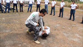 Krav Maga na PM em São Luís/MA - Defesa de agarrões no CFSD2016