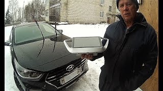 Hyundai Solaris 2017 года - УСТАНОВКА штатной магнитолы  android 6.0 - часть 1