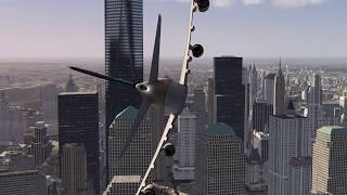 SAUDIA 747-400 Crash into One World Trade-Center NY +++ Aerofly 2 +++