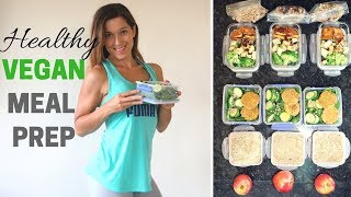 VEGAN MEAL PREP FOR WEIGHT LOSS | Healthy & Easy