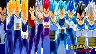 Vegeta DBS Costume All Transformations | Dragon Ball Z Budokai Tenkaichi 3